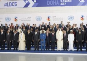 Cinquième conférence des nations unies sur les Pays les Moins Avancés (PMA5), la Fondation Afrique Développement Internationnal (FADI) était présente du 5 au 9 mars 2023 à Doha au QATAR