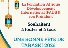 Bonne fête de Tabaski 2026